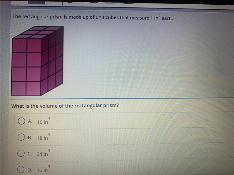 What is the volume of the rectangle prism?-example-1