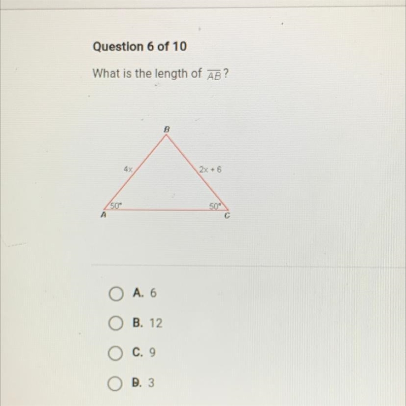 HELP!! What is the length of AB-example-1