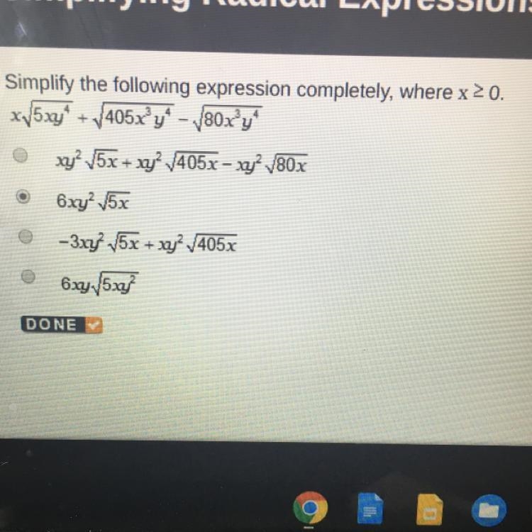 Simplify the following expression-example-1