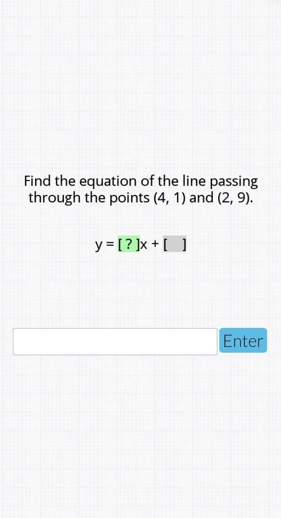 What does y equal? ​-example-1