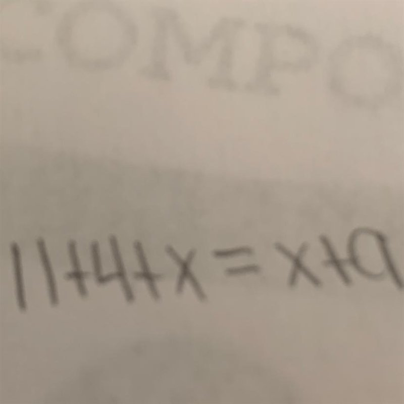 11+4+x=x+9. kaksjdjdbdjjdjdbdbd-example-1