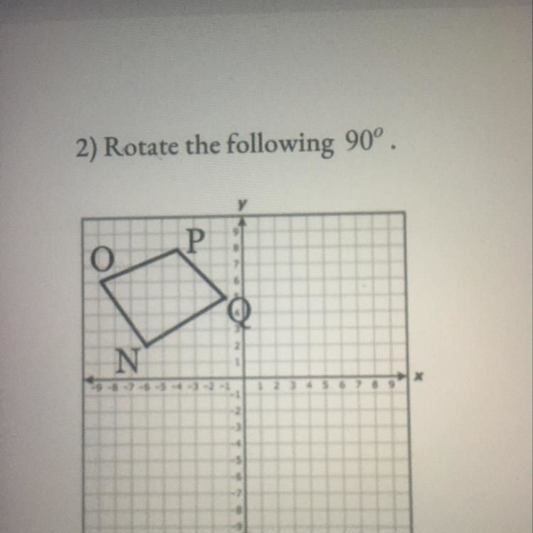 1) Rotate the following 180°.-example-1