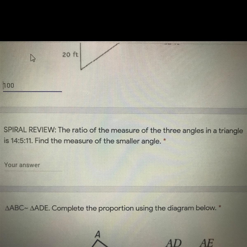 Please help me similar triangles-example-1