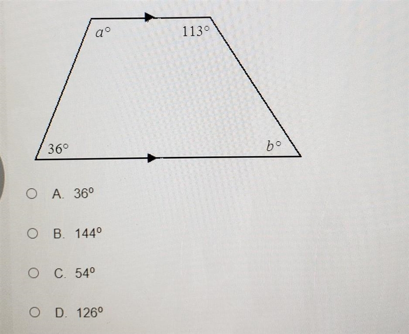 Find the value of a. The diagram is not to scale. ​-example-1