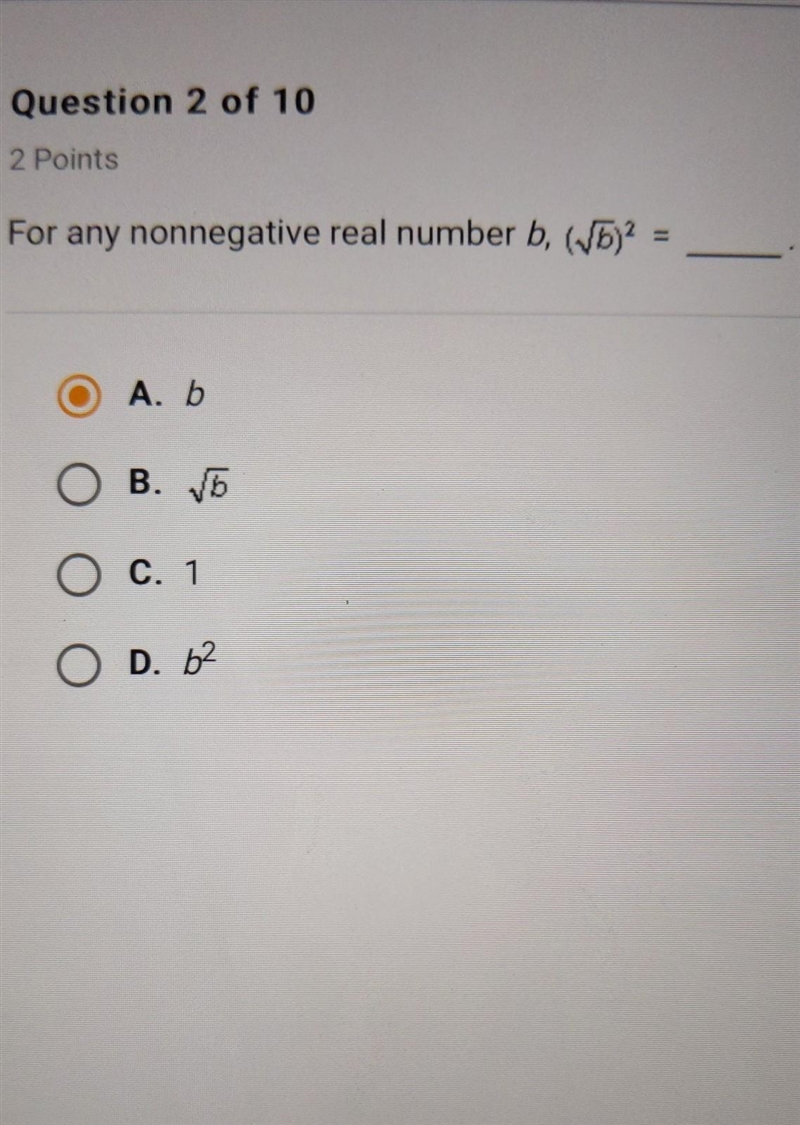 For any nonegative real number b, ​-example-1