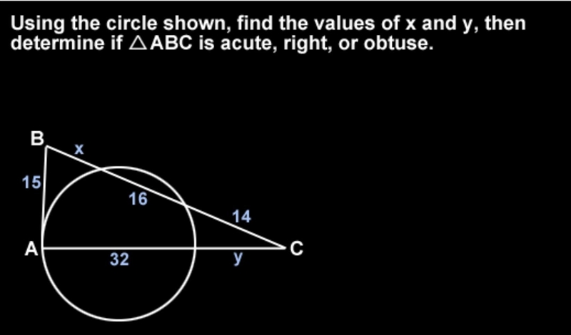 50 points for this question! Geometry question! Please show all steps-example-1