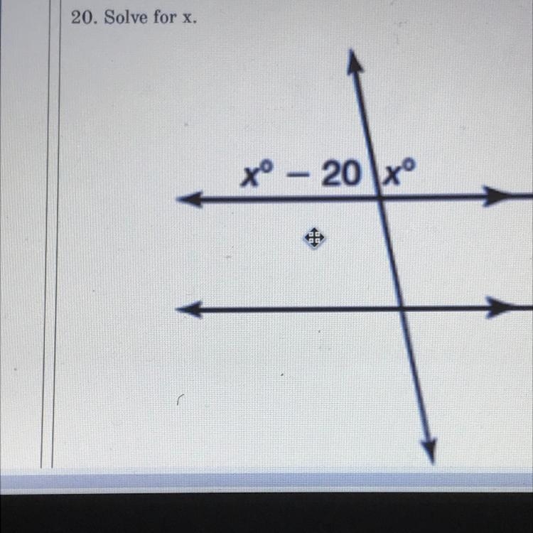 Solve for x and explain how I show work-example-1