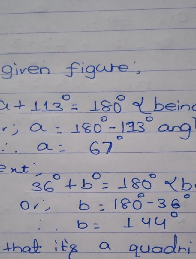 Find the value of a. The diagram is not to scale. ​-example-2