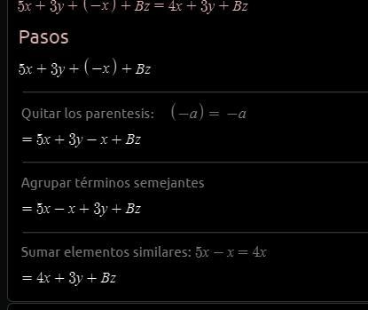 Which facts could be applied to simplify this expression? Check all that apply. 5x-example-1