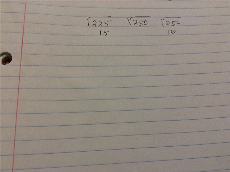 What are the two consecutive integers of square 250?-example-1