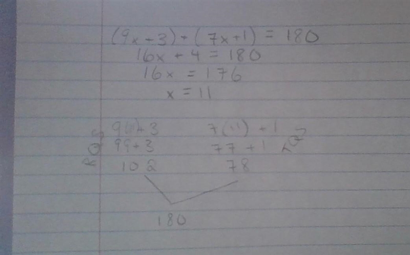 How many degrees is angle RQS and Angle TQS?-example-1