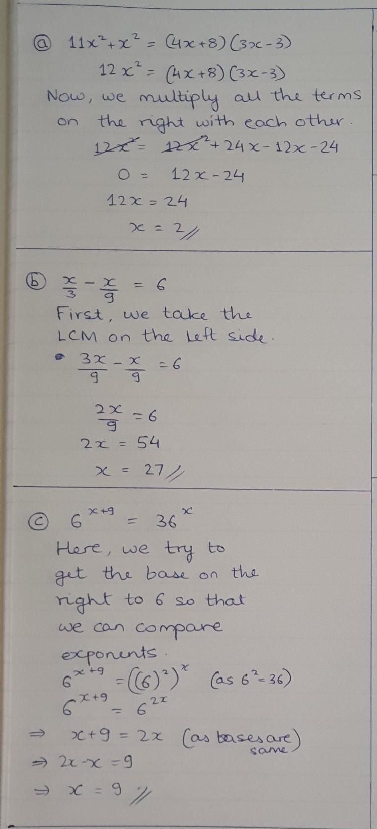 ALGEBRA 1 HW< please help to give explanations-example-1