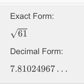 Find the distance between the two points in simplest radical form. (4, -3) and (-1, -9)-example-1