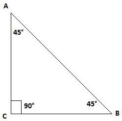 Identify the triangle that contains an acute angle for which the sine and cosine ratios-example-1