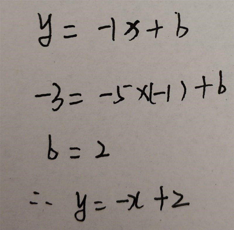 What is the equation of the line that passes through the point (-5,-3) and has a slope-example-1