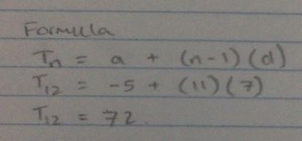 Find the 12th term of the arithmetic sequence whose common difference is d= 7 and-example-1