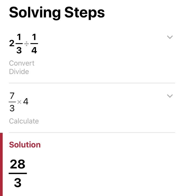 2 1/3 divided by 1/4-example-1