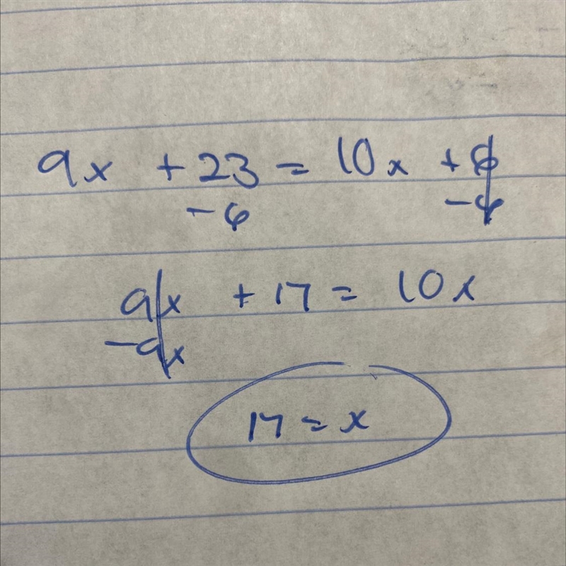 Given m|n, find the value of x. t m (9x+23) (10x+6)° Someone help?-example-1