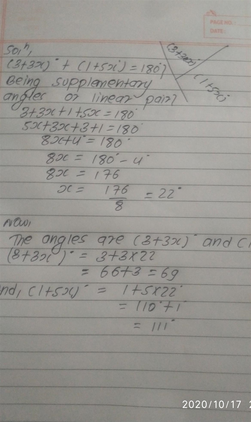 Find the value of x. PLEASE HELP I need to show my work. THANK YOU!!!-example-1