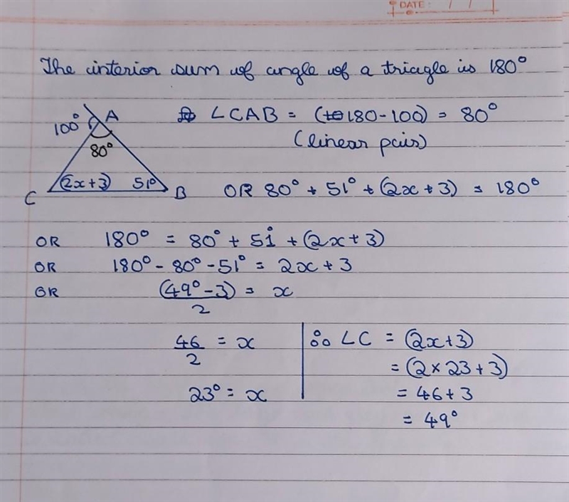 Find the value of "x".-example-1