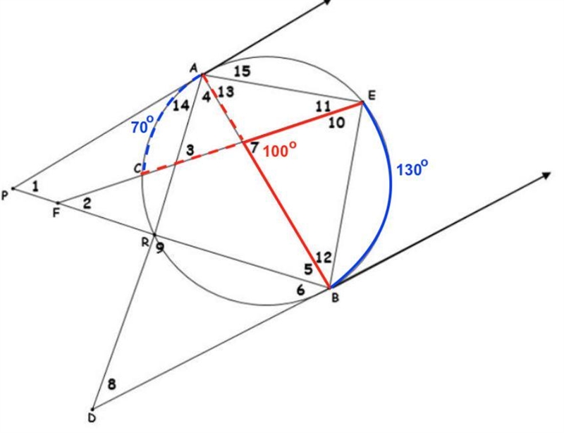 please help ! Find all the missing angel measures in angel 1,4,7,10,13 the picture-example-4