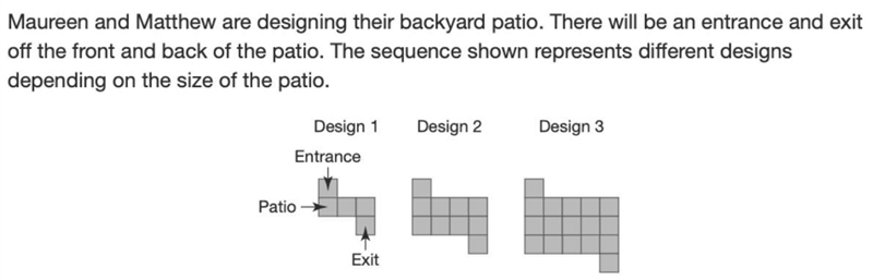 Matthew has 170 tiles he can use for this project. Identify the largest patio design-example-1