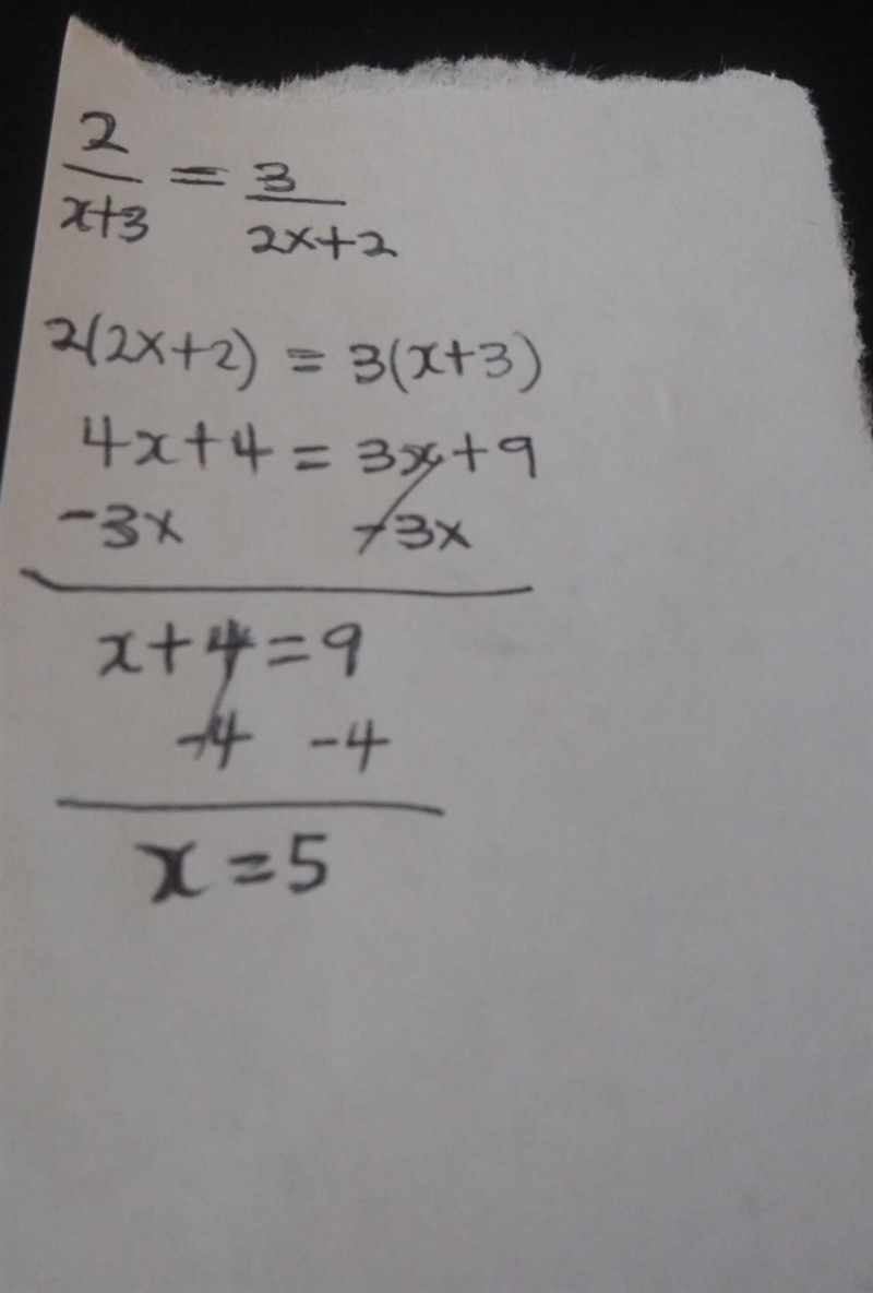 4. *Each pair of polygons is similar. Find the value of x.-example-1