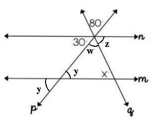 What value of ‘x’ would make lines n and m parallel? Please explain your answer!-example-1