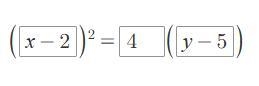 The directrix of a parabola is y = 4. Its focus is (2,6). What is the standard form-example-1