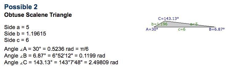 Your given side ab with a length of 6 centimeters and side bc with a length of 5 centimeters-example-2