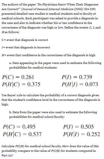 The authors of a paper presented detailed case studies to medical students and to-example-1