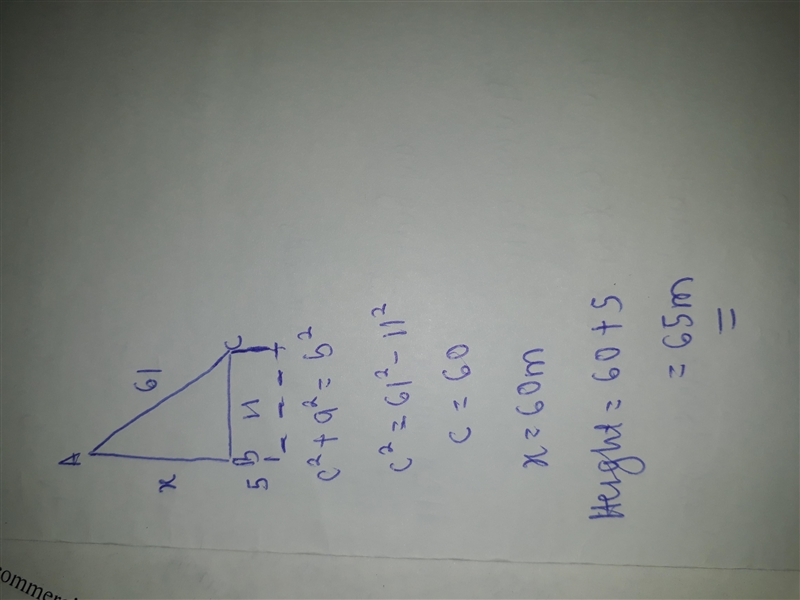 A monument in the shape of a right triangle sits on a rectangular pedestal that is-example-1