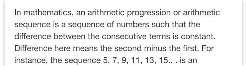 Which of the sequences is an arithmetic sequence? I need help!!!!-example-1