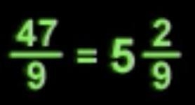 Rewrite 47/9 as a mixed number in lowest terms.-example-1