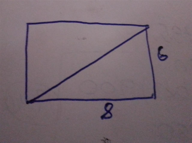 Two identical triangles form a parallelogram with a base of 8 Inches and a height-example-1