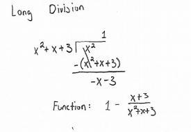 Integrate the following: \displaystyle \int (x^2)/(x^2+x+3)\, dx-example-1