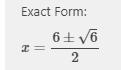 The roots of the equation 2x^2 -12x+12 =-3-example-1