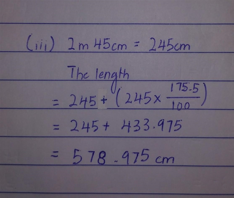 8. (i) 45% of a number is 216. Find the number. (ii) If 12 1% of a weight is 16 kg-example-3