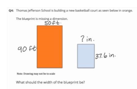 Thomas Jefferson School is building a new basketball court as seen below in orange-example-1