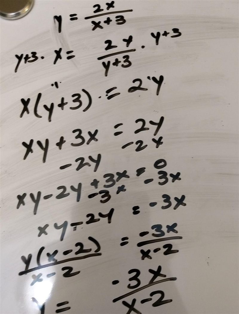 Find the inverse of the rational function f(x)=2x/x+3-example-1