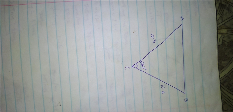 Sheila plans to row across the lake from point A to point B as shown below. To determine-example-1