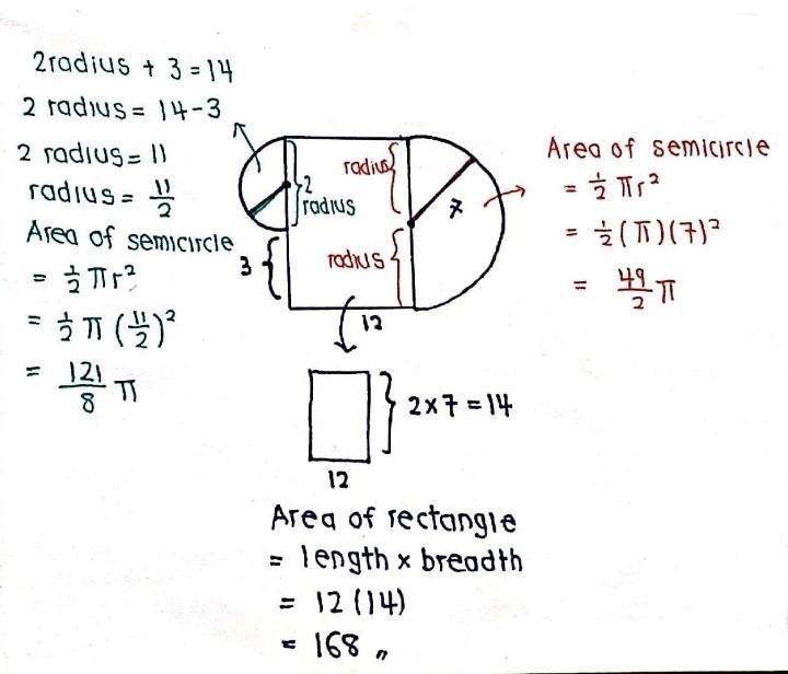 1. find the area of the figure at right. Dimensions are in inches​-example-1