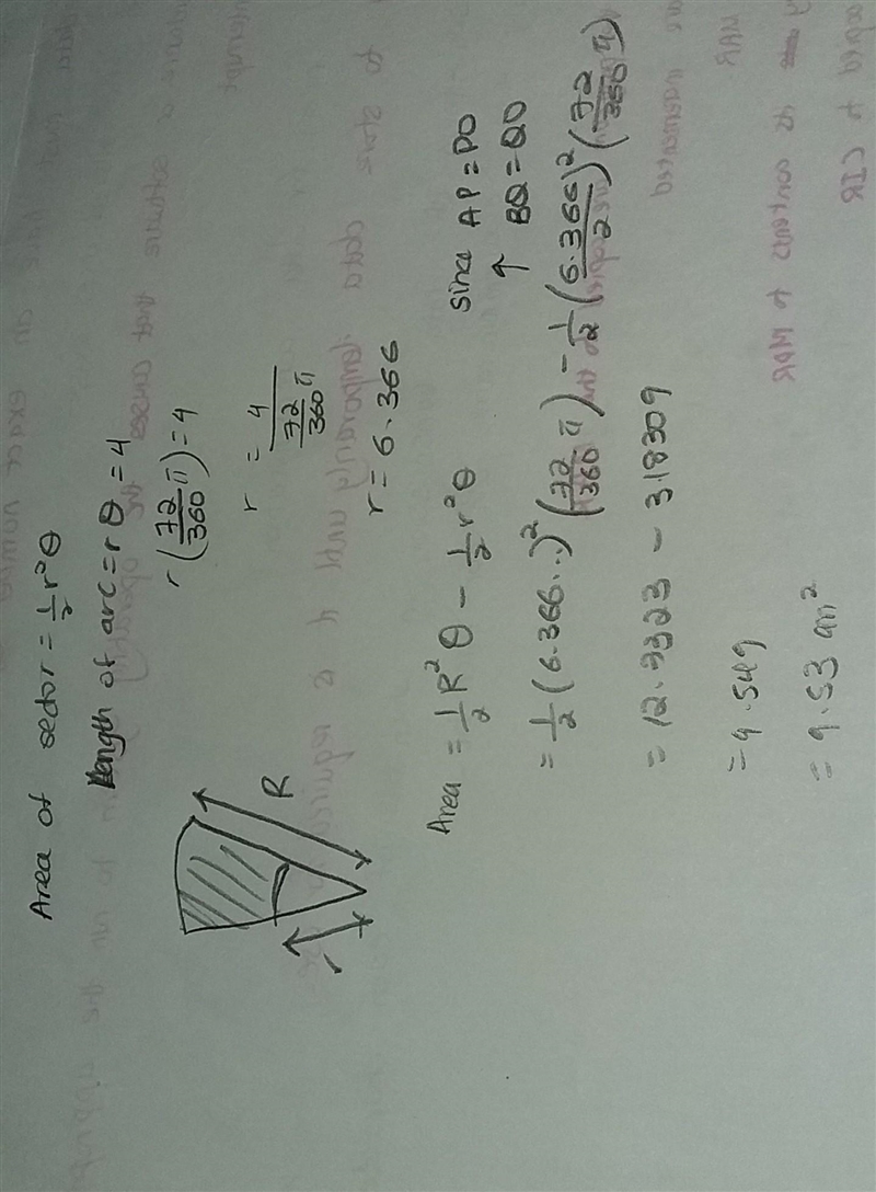 I have to find the area of the shaded region. please helppp!!!!! xksnkskzks-example-1