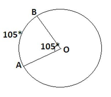 What is the length of Arc AB if the radius of a circle is 6 cm​-example-1