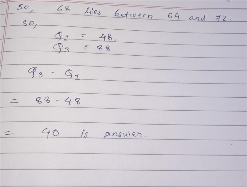 What is the Interquartile Range?-example-2