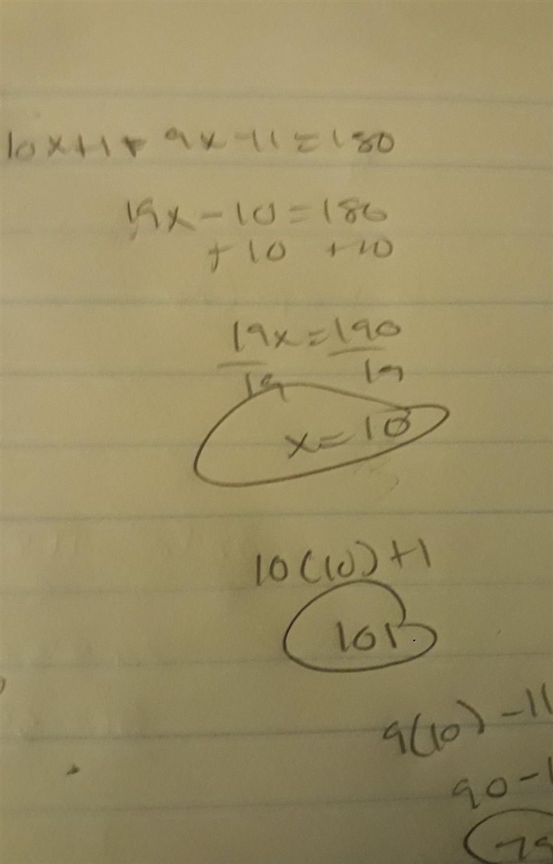 8. What is x 9. What is the measure of angle ABD 10. What is the measure of angle-example-1