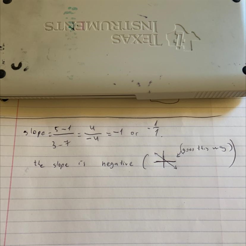 find the slope of the line that passes through the given two points state if the slope-example-1