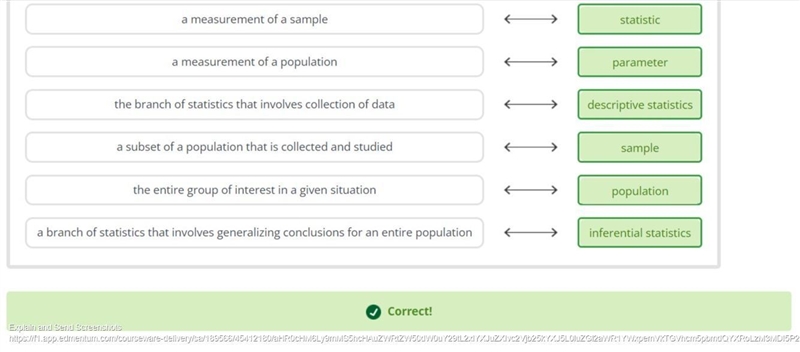 The process of using sample statistics to draw conclusions about the population parameters-example-1