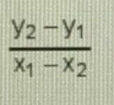 6. (03.06) Which of the following will give you the Incorrect slope? (1 point)-example-1