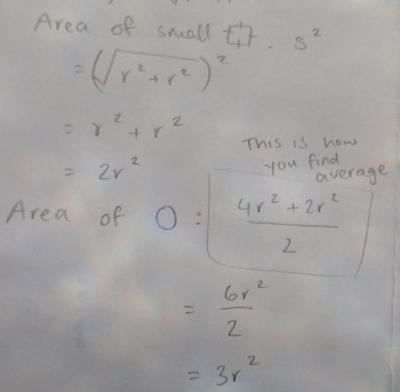 NEED HELP ASAP!!!!!! LOTS OF POINTS FOR ANSWER!!! The figure shows a circle, of radius-example-2